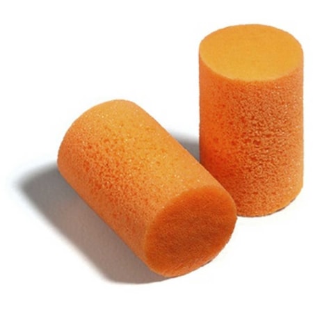 Howard Leight Disposable PVC Foam Cylinder Shape, 30, Orange, 200 PK FF-1